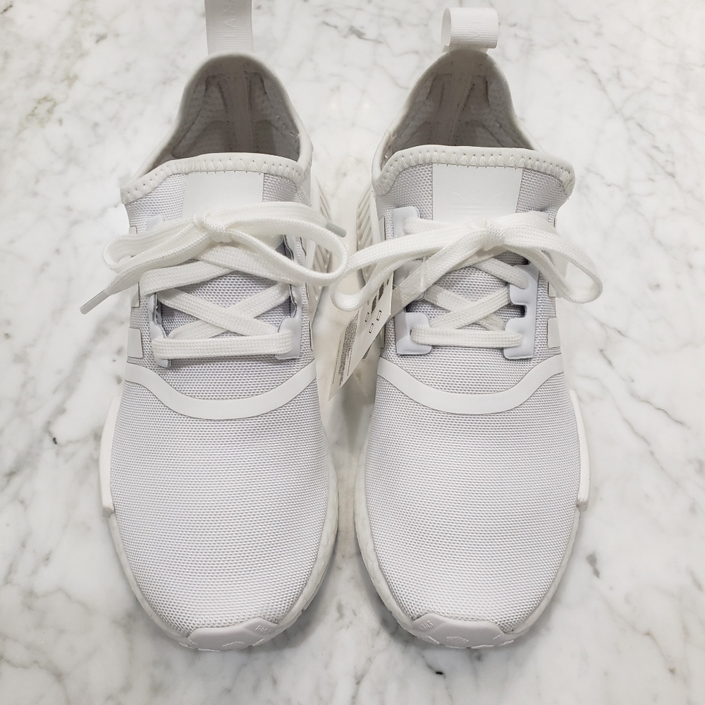 New! White Adidas NMD_R1 Originals